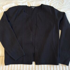 Black cardigan from express